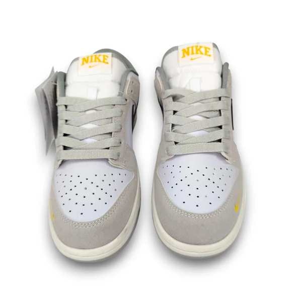 NİKE DUNK LOW UNİSEX AYAKKABI GRİ BEYAZ