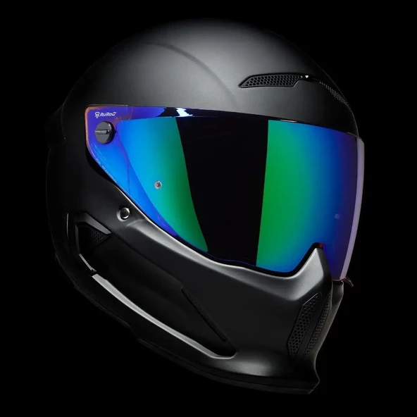 Ruroc ATLAS 3.0/4.0 VISOR-GREEN IRIDESCENT Kask Camı - Vizör Iridium Yeşil