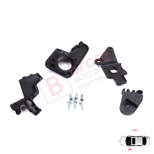 Citroen C5 MK2 MK3 RD TD RW X7 2008-2017 6212F0 İçin Sol Ön Far Ayak Tamir Seti - 4