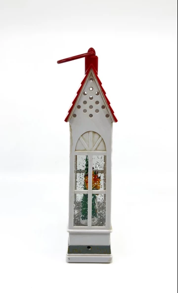 Işıklı ve Müzikli Kar Küresi - Noel Baba ve Geyikleri - 6