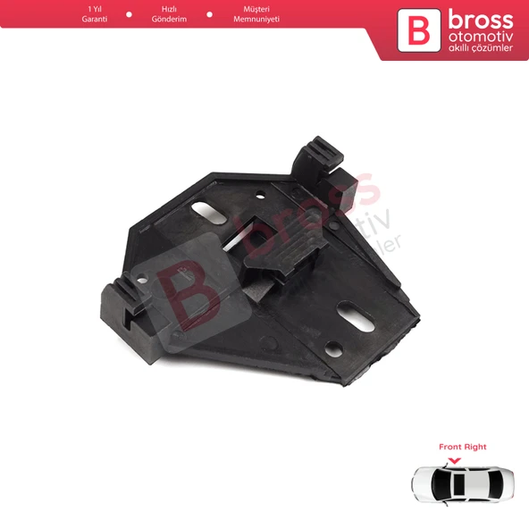 VW Transporter T4 MK4 Eurovan Caravelle 1990-2003 7D0959802 İçin Ön Sağ Cam Kriko Tamir Klips Ayağı - 4