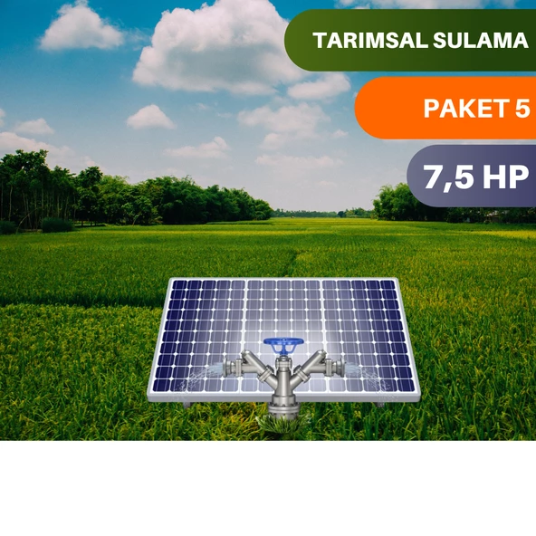 UrlaSolar 7,5HP DALGIÇ POMPA - TARIMSAL SULAMA SİSTEMİ