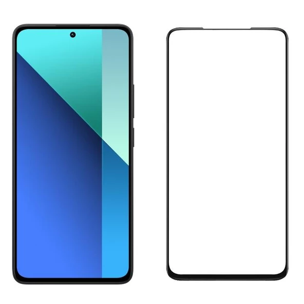 Smody Xiaomi Redmi Note 13 Ekran Koruyucu Temperli 5D Tam Ekran Cam - 3