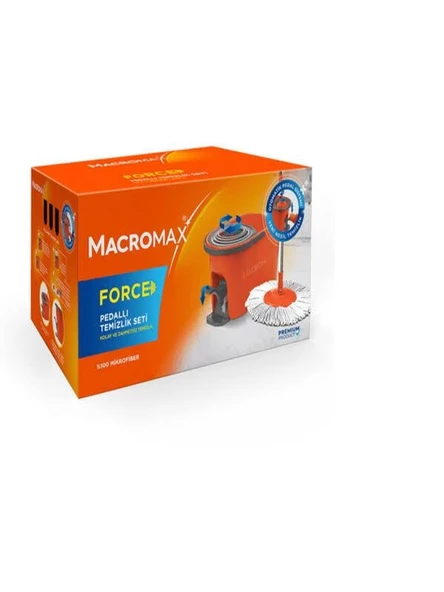 MACROMAX FORCE PEDALLI OTOMATİK TEMİZLİK SETİ