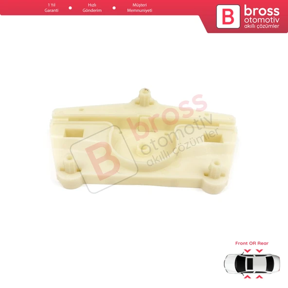 Audi Q7 MK1 4L 2006-2015 A6 C6 S6 4F 2004-2011 İçin Ön Veya Arka Cam Kriko Motor Makara Yuvası - 3