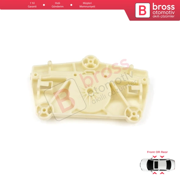 Audi Q7 MK1 4L 2006-2015 A6 C6 S6 4F 2004-2011 İçin Ön Veya Arka Cam Kriko Motor Makara Yuvası - 2