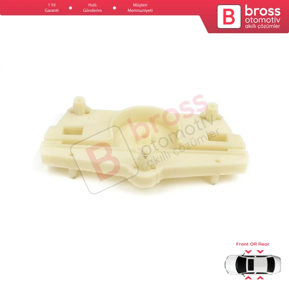 Audi Q7 MK1 4L 2006-2015 A6 C6 S6 4F 2004-2011 İçin Ön Veya Arka Cam Kriko Motor Makara Yuvası - 5