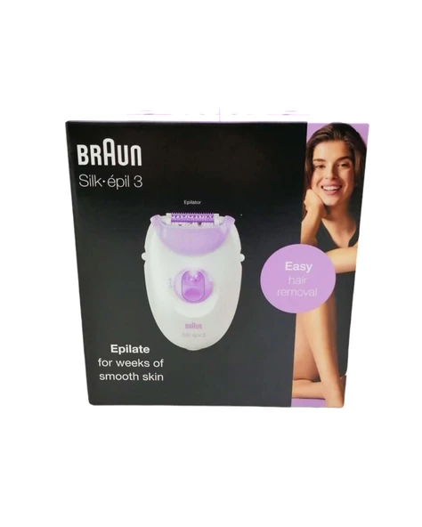 BRAUN SE3-170 EPİLATÖR EPİLASYON CİHAZI SİLK.EPİL 3 PERF.