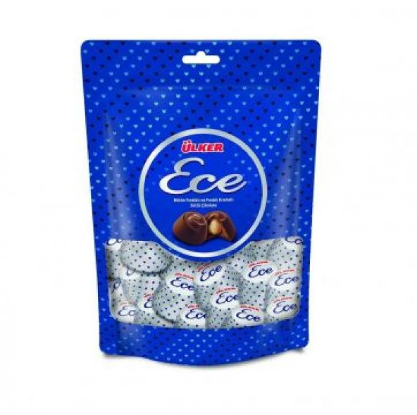 Ülker Ece Bütün Fındıklı Sütlü Çikolata 350 Gr