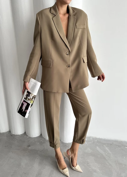 Haki Washington Blazer Ceket - 2