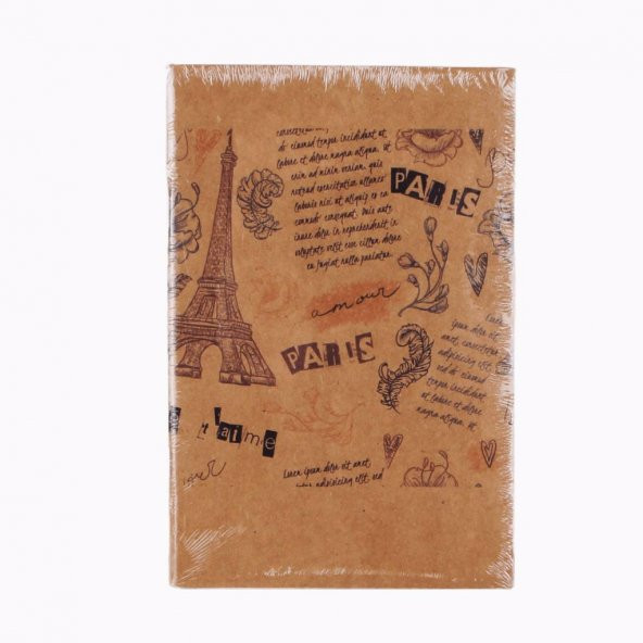 Kraft Defter Paris Büyük Boy