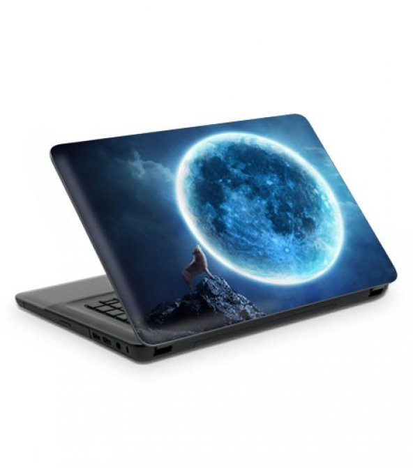 Dolunay Notebook Sticker, Laptop sticker,, Hp Sticker, Asus Sticker, 15.6 inç Sticker - 2