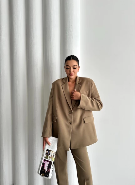 Haki Washington Blazer Ceket - 5