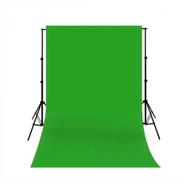 Chromakey- Green Screen Greenbox Yeşil Fon Perde(3 x 3 m)