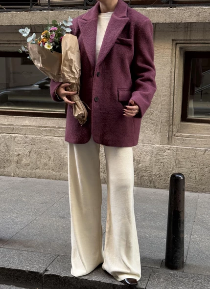 Ekru Kita Basic Triko Takım - Resim 4