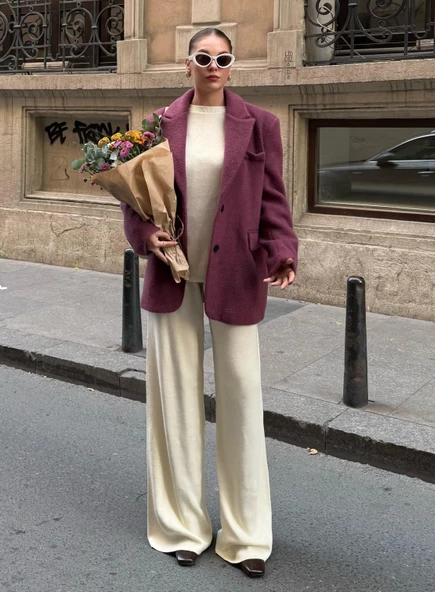 Ekru Kita Basic Triko Takım ürün görseli