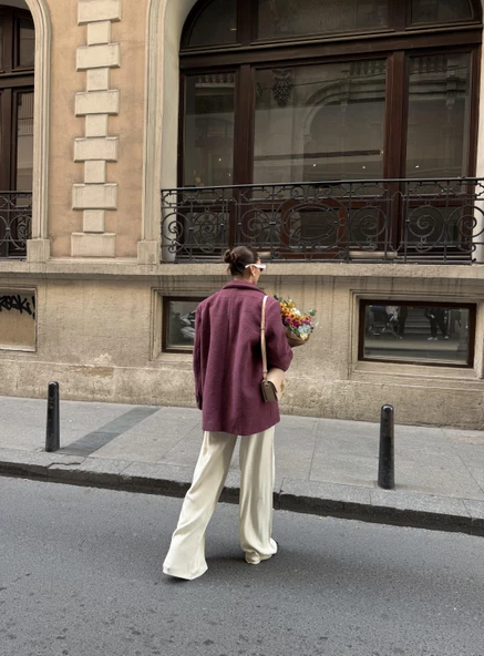 Ekru Kita Basic Triko Takım - Resim 8