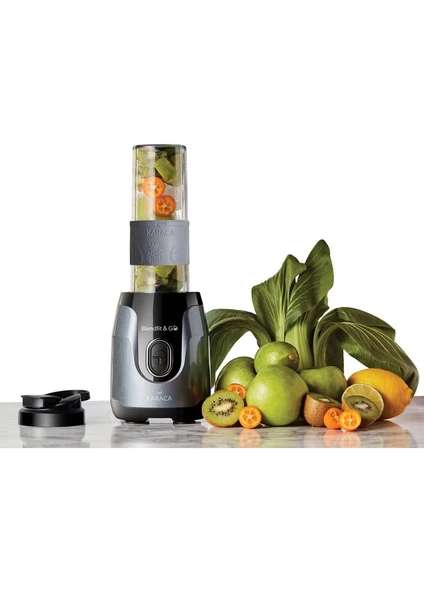 Karaca Blendfit Go Personal Kişisel Smoothie Blender Antrasit