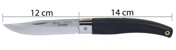 Denizli Desan Yatağan Paslanmaz Çelik Çakı Büyük Plastik Saplı 26 cm - 2