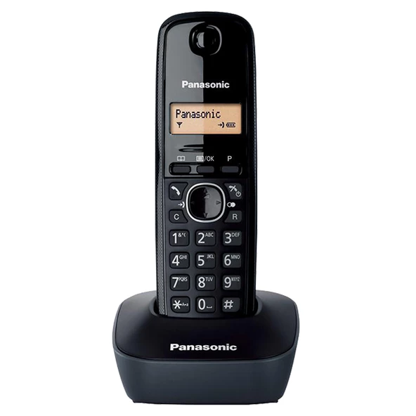 PANASONIC KX-TG1611 DECT TELSİZ TELEFON (SİYAH)