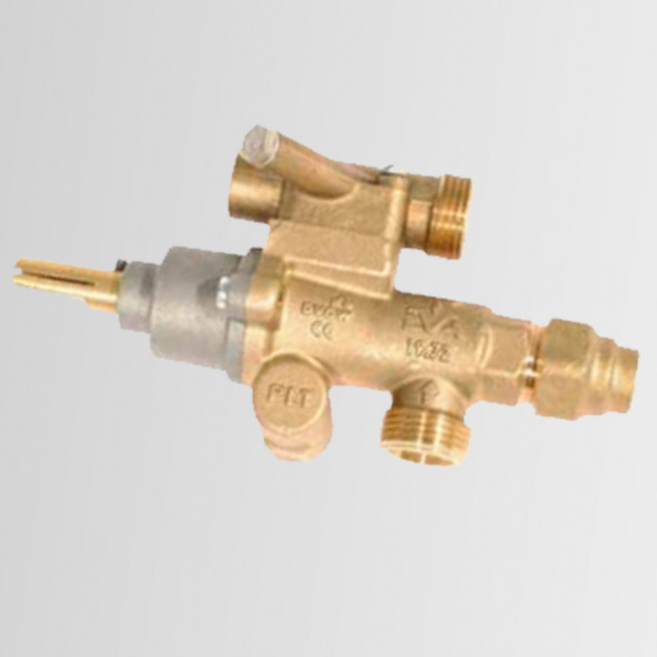 Liva 22 S Emniyet Ventilli Pilotlu Gaz Valfi - Musluğu