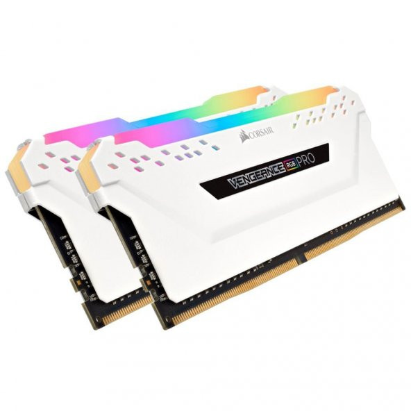 CORSAIR Vengeance RGB Pro (2 x 8GB) DDR4 2666MHZ C16 RAM CMW16GX4M2A2666C16W