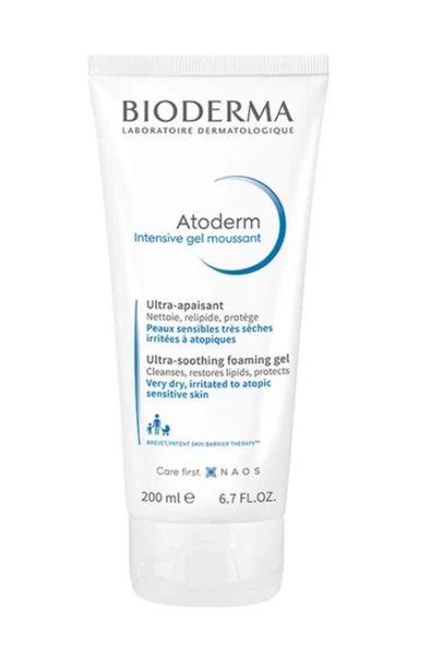 Bioderma Atoderm Intensive Foaming Gel 200 ml - Yüz Yıkama Jeli ürün görseli 1