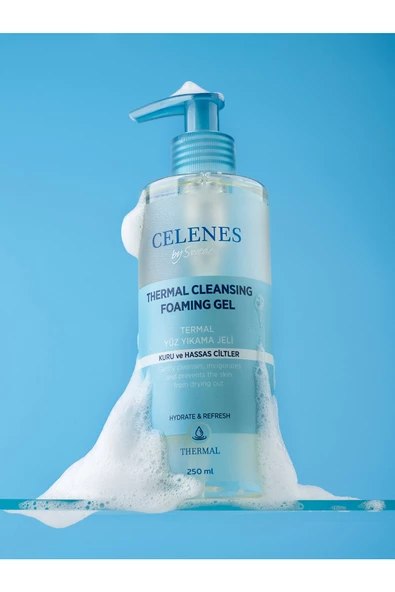 Celenes By Sweden Celenes Thermal Temizleme Jeli 250 ml - Kuru ve Hassas Ciltler - 3