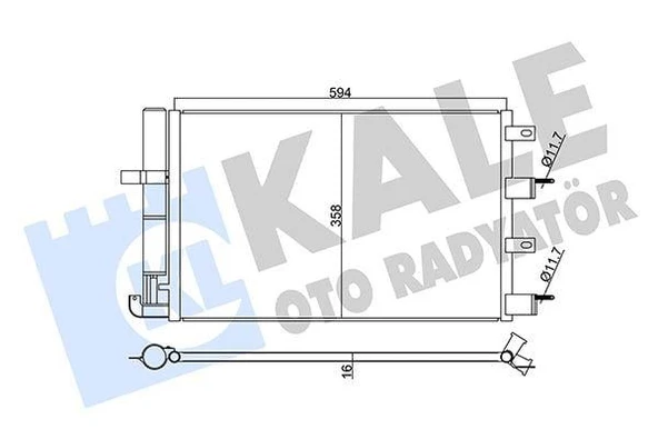 KLIMA RADYATORU 306DT AJTDV6 224DT 7B 7G AJD JAGUAR S-TYPE II X200 XF I X250 XF SPORTBRAKE X250