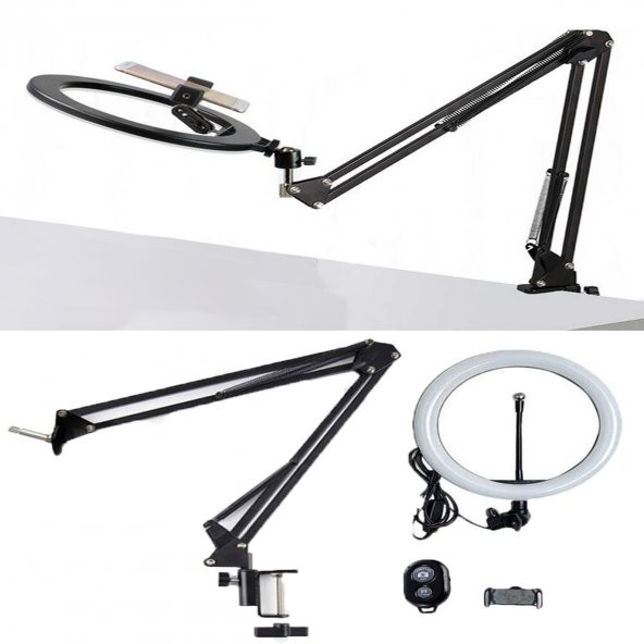 Deyatech Profesyonel Montajlı Stand ve Ring Light - 4
