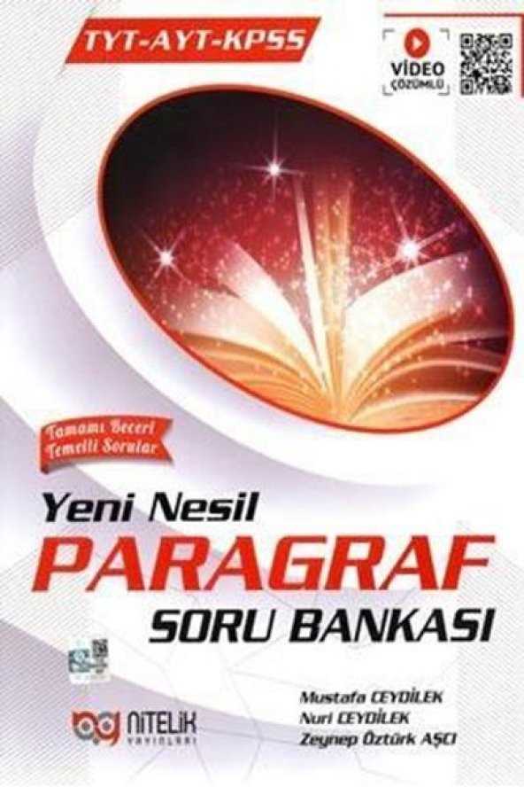 TYT - AYT - KPSS Yeni Nesil Paragraf Soru Bankası Nitelik