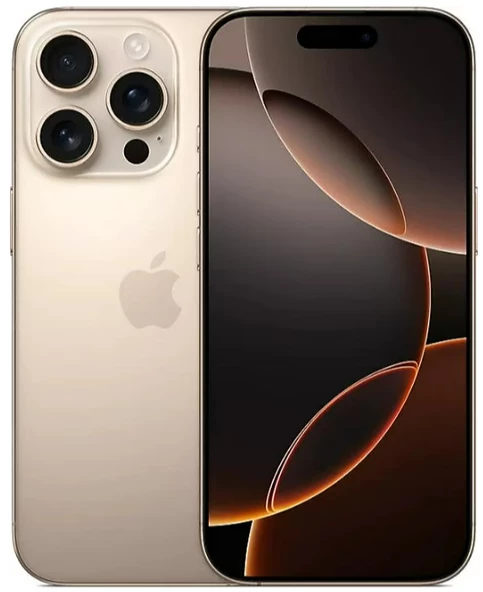 Apple iPhone 16 Pro 128 GB Çöl Titanyum (Apple Türkiye Garantili)