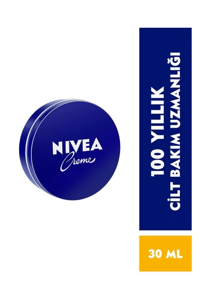 Nivea Krem Teneke Kutu 30 ml