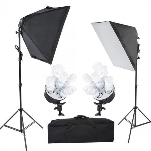 Deyatech 5 Holder Duy Softbox 70x50cm Sürekli Video Işık TikTok