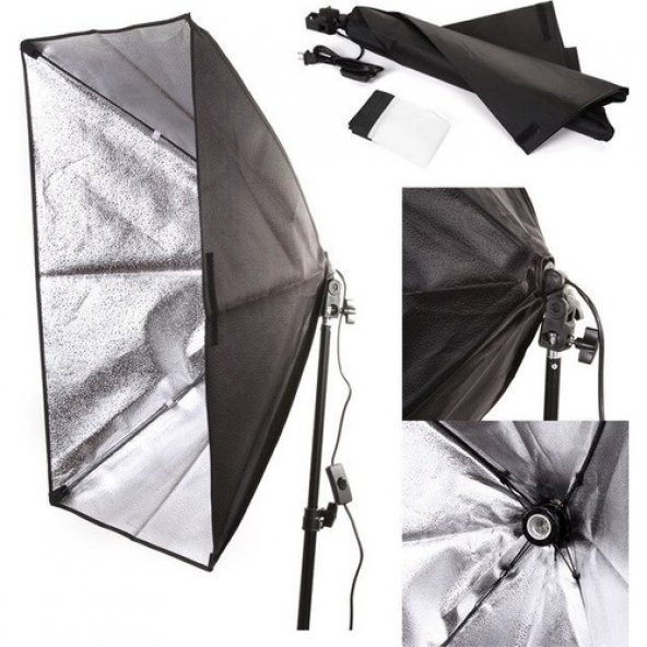 Deyatech 50X70 Softbox TikTok Ve YouTube Video Çekim Işıgı - 5