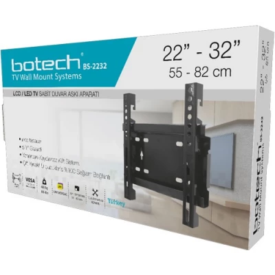 BS-2232 SABİT TV ASKI APARATI 55X82CM