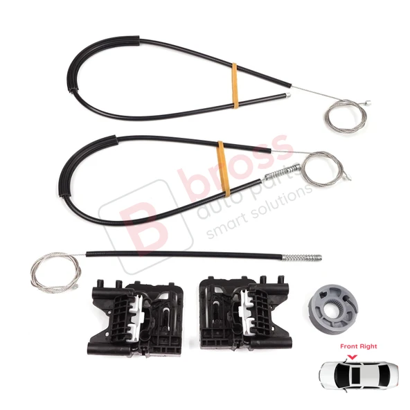 Land Rover Range Rover Sport MK2 L494 2013-2022 LR077817 İçin Ön Sağ Kapı Cam Kriko Tamir Seti