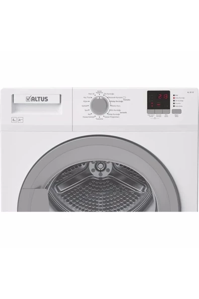 Altus Al 81 IC 8 Kg A++ Çamaşır Kurutma Makinesi - 3