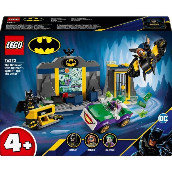 Lego 184 Parça DC Batman: Batman, Batgirl ve Joker ile Batcave - Mavi Su Dünyası - 5
