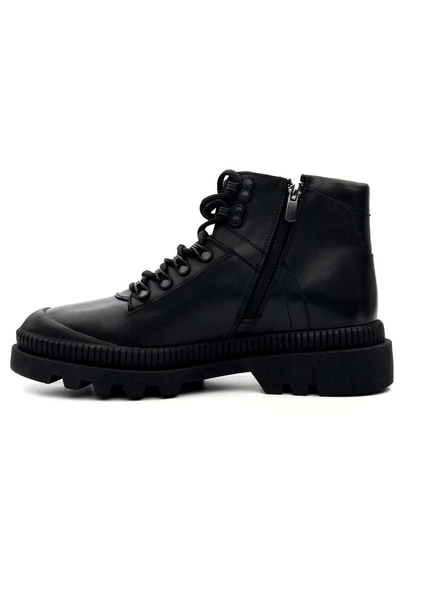 Marcomen 16286 Erkek Kalın Taban Kancalı Deri Bot - 4