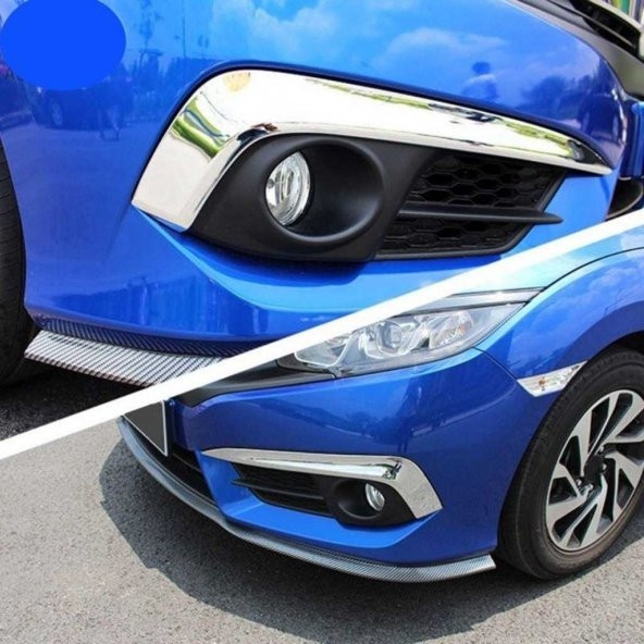 Honda Civic FC5 Krom sis Kaplaması (İTHAL) Sis Çerçevesi 2019+ - 3