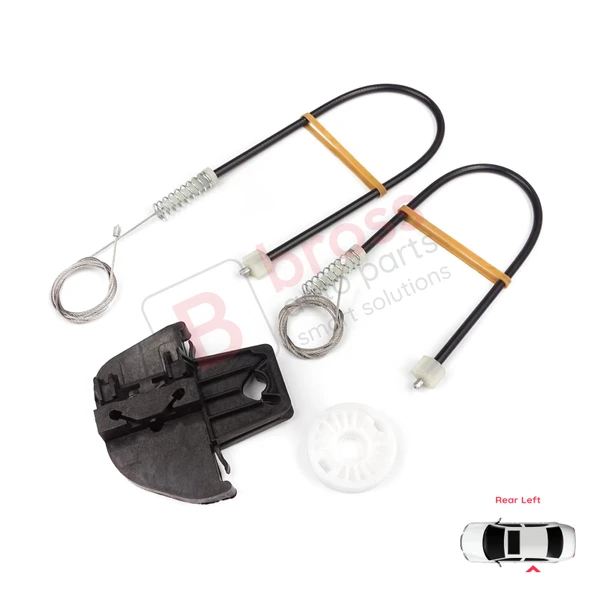 VW Touran MK1 1T1 1T2 1T3 2003-2015 1T0839461 İçin Arka Sol Kapı Cam Kriko Tamir Seti