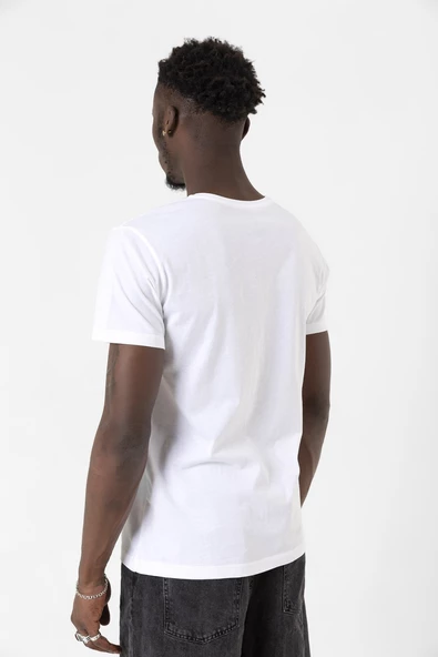 Outer Banks P4L Beyaz Erkek Bisikletyaka Tshirt - 3