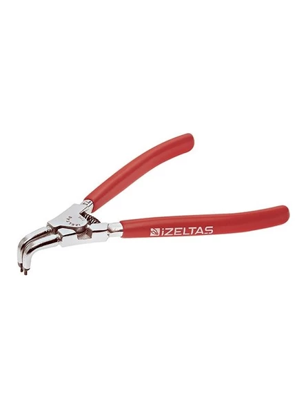 İzeltaş Dış Segman Pense Eğri 210 mm Yaylı Sekman Pensi 3311120210