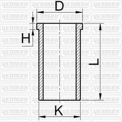 GOMLEK STD COROLLA 1.3 2E 73 MM