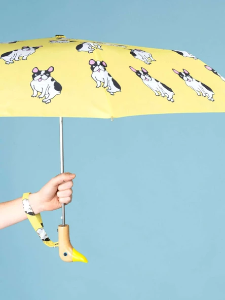 Original Duckhead Duck Kompakt Şemsiye Bulldog Yellow - 3