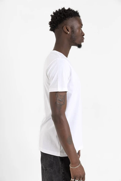 Tulsa King The Higher Plane Beyaz Erkek Bisikletyaka Tshirt - 6