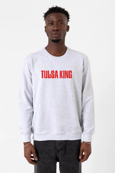 Tulsa King Lettern Karmelanj Erkek 2ip Sweatshirt - 2
