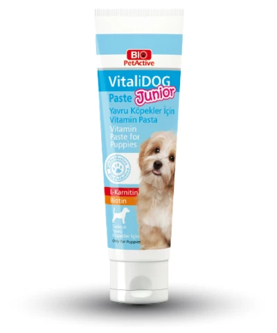 Bio Pet Active Vitalidog Paste Junior Köpek Multivitamin Macunu 100 Ml.