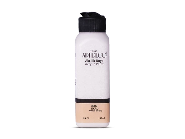 Artdeco Akrilik Boya 140ml Ekru 3002
